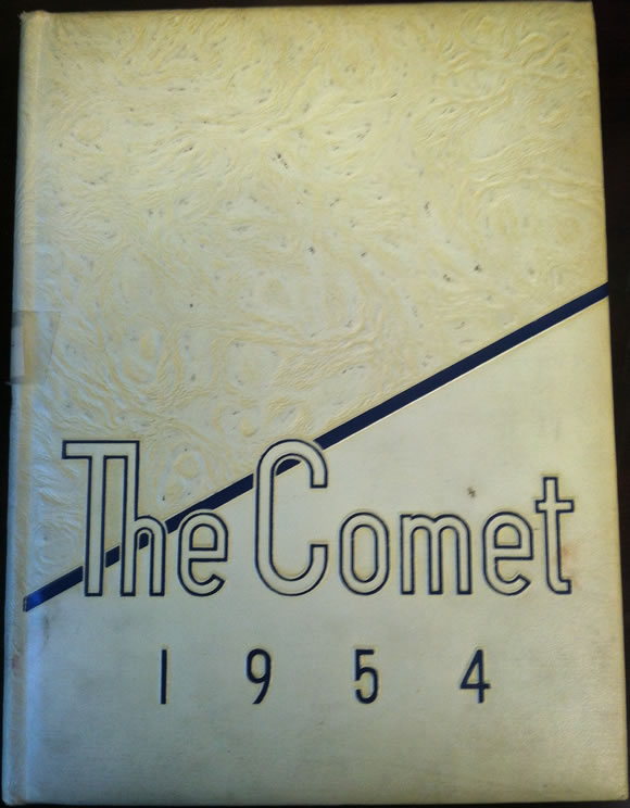 1954 HHS Yearbook Cover